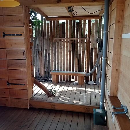 Bungalow Ecologique Avec Toilettes Seches Leu Kabanon Vue Mer Saint-Leu Exterior photo