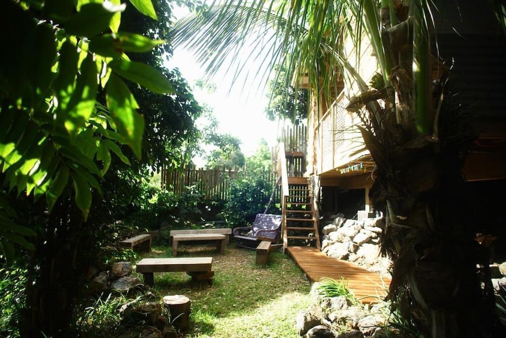 Bungalow Ecologique Avec Toilettes Seches Leu Kabanon Vue Mer Saint-Leu Exterior photo