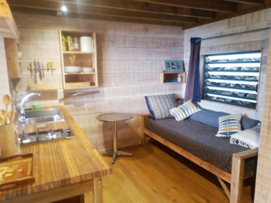 Bungalow Ecologique Avec Toilettes Seches Leu Kabanon Vue Mer Saint-Leu Exterior photo